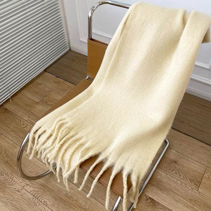 All-Match Cashmere-Like Tassel Scarf for Women - Warm & Stylish Accessories - Buy Center