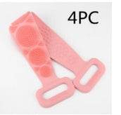 Premium Bath Towel Silicone Rubbing Back Towel - Double-Sided Comfort - Buy Center