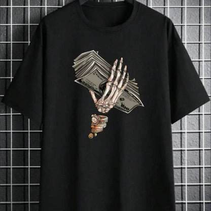 Buycenter Men's Short Sleeve T-Shirt - Comfortable Polyester & Spandex Blend - Buy Center