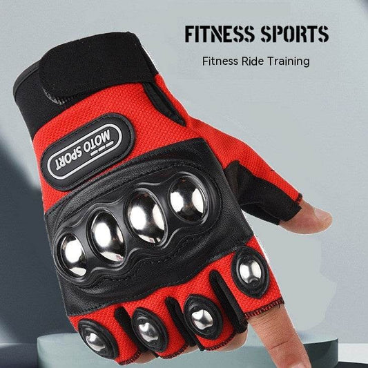 Breathable Non-Slip Riding Gloves - Touch Screen, Long & Half Finger - Buy Center