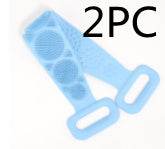 Premium Bath Towel Silicone Rubbing Back Towel - Double-Sided Comfort - Buy Center