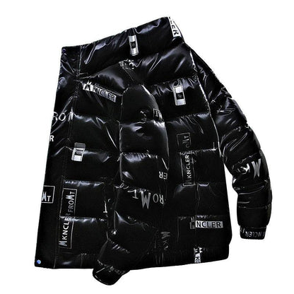 Men's Stand-Up Collar Down Jacket - Warm, Stylish, Non-Iron Fabric - Buy Center