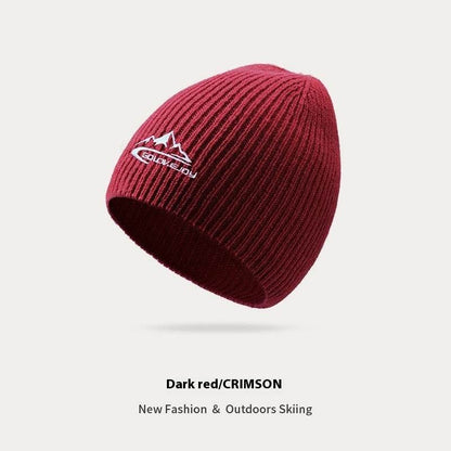 Men's Wool Knitted Fedora - Thick, Windproof Winter Style Hat - Buy Center