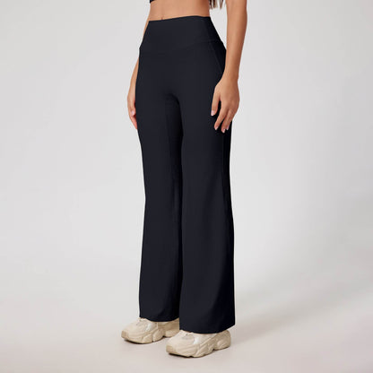 High Waist Micro Pull Fitness Trousers for Women - Breathable & Stylish - Buy Center