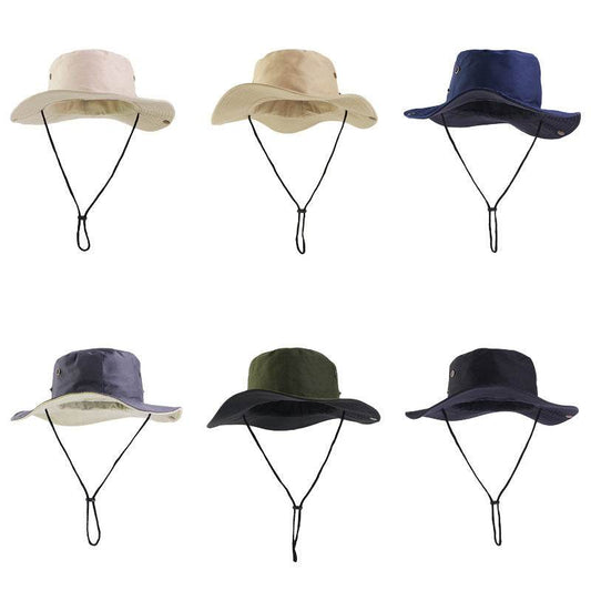 Stylish Outdoor Folding Climbing Hat for Men - Sun Protection & Windproof - Buy Center