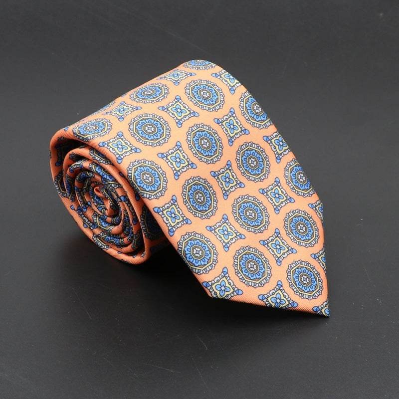 Super Soft Bohemian Silk Ties - Stylish 75mm Neckties for Any Occasion - Buy Center