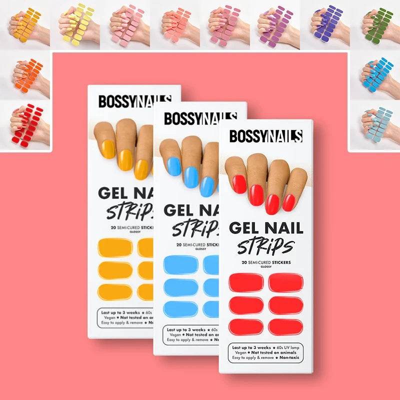 Nail Sticker Letter Color - Trendy Full Art Stickers for Effortless Design - Buy Center