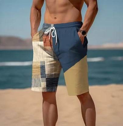 New Summer Hawaiian Printed Men's Shorts - Breathable & Micro Elastic Comfort - Buy Center