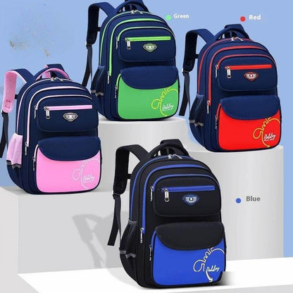 Large Capacity Lightweight Schoolbag - Cute Animal Print for Boys 2025 - Buy Center