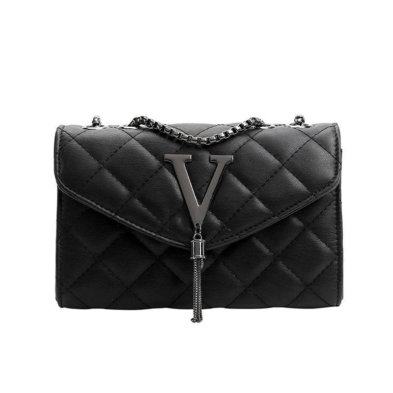 Urban Style Polyester Evening Bag - Chain Tassel Crossbody 2025 - Buy Center