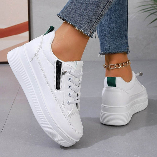 Buycenter Casual Low-Top Sports Shoes - Color Matching, Lightweight Platform - Buy Center