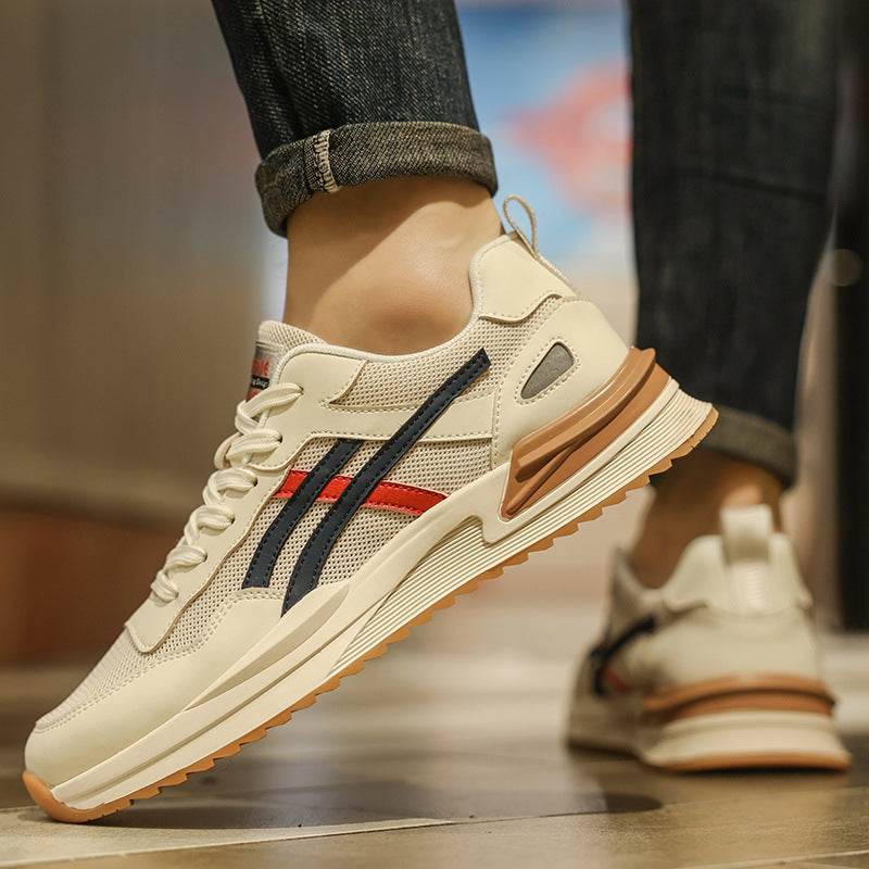 Men's Summer Retro Running Tide Shoes - Breathable Mesh & Stylish Design - Buy Center