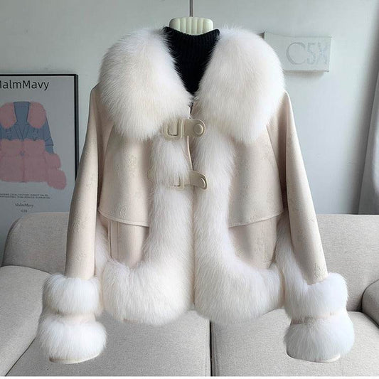 Stylish Thickened Winter Jacket for Women - Warm, Loose Fit, Long Sleeve - Buy Center