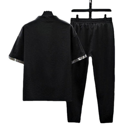Buycenter Men's Sports Two-Piece Suit - Cool & Breathable Design - Buy Center