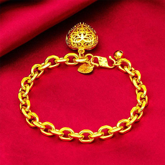 Buycenter Vietnam Women's Heart Bracelet - Elegant Electroplated Design - Buy Center