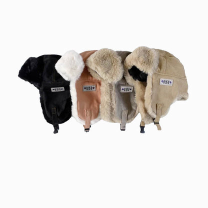 Men's & Women's Winter Earflaps Hat - Plush Comfort in Classic Colors - Buy Center