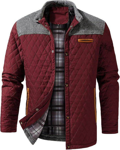 Stylish Color Matching Casual Jacket for Men - Trendy Men's Fashion 2025 - Buy Center