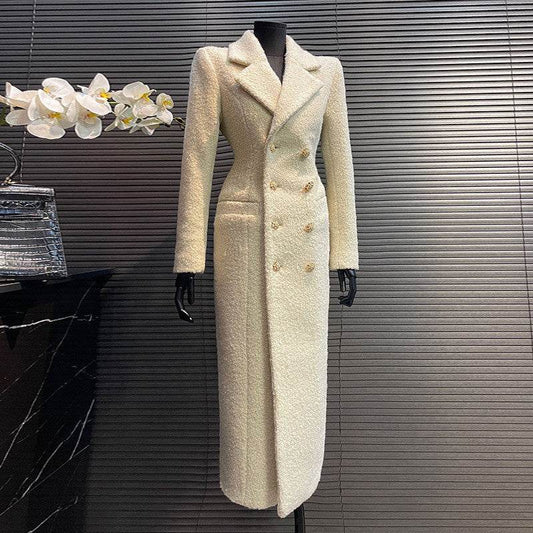 Women's Woolen Temperament Coat - Chic Urban Style & Warmth 2025 - Buy Center