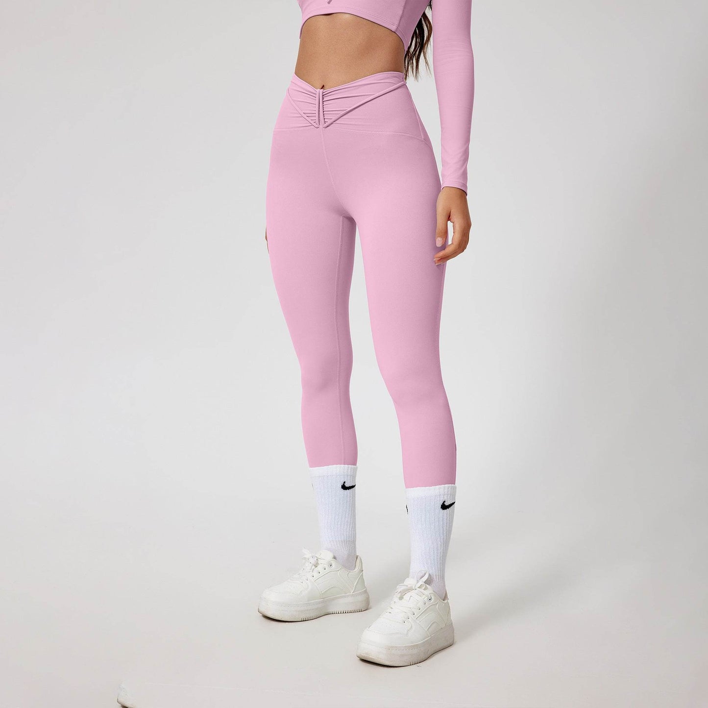 High Waist Seamless Yoga Pants - Stylish Shaping Leggings for Workouts - Buy Center