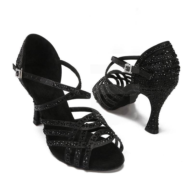 Buycenter Women's High Heel Diamond Sandals - Trendy & Stylish Footwear - Buy Center