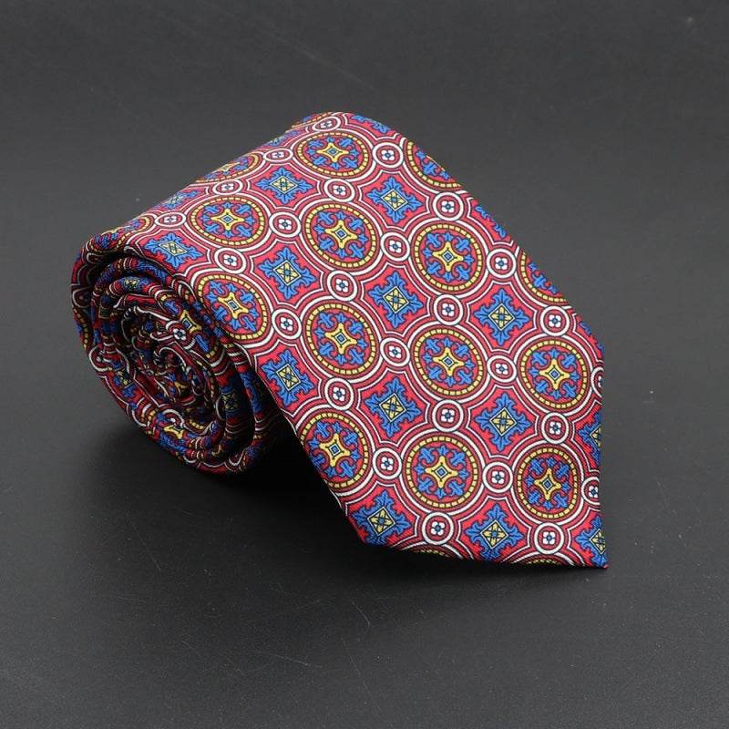 Super Soft Bohemian Silk Ties - Stylish 75mm Neckties for Any Occasion - Buy Center