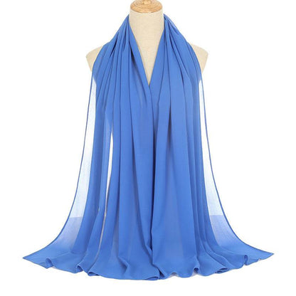 Pearl Chiffon Bubble Scarf - Women's Lightweight Summer Elegance - Buy Center