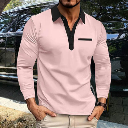Buycenter Slim Fit Long Sleeve Top - Asymmetric Style in Multiple Colors - Buy Center