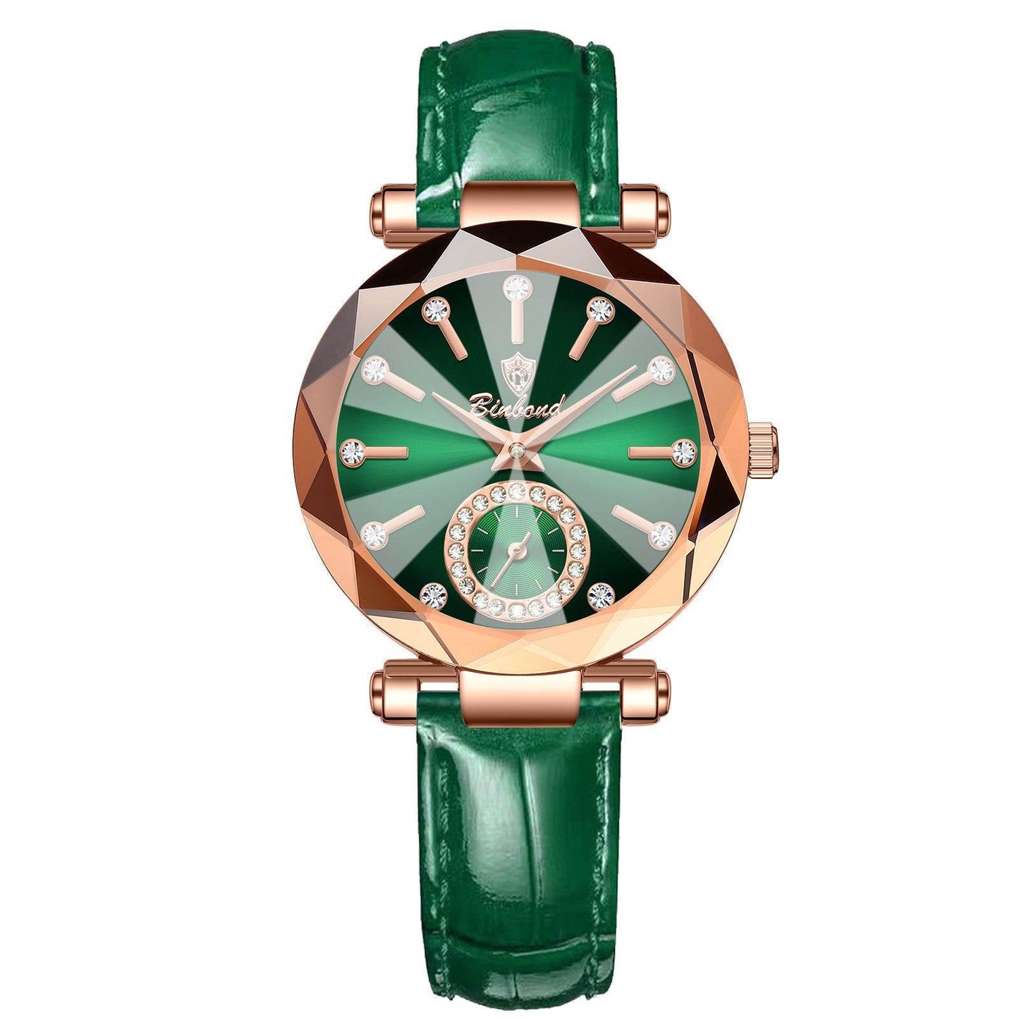 Niche Women's Waterproof Quartz Watch - Stylish Rose Gold Design 2025 - Buy Center
