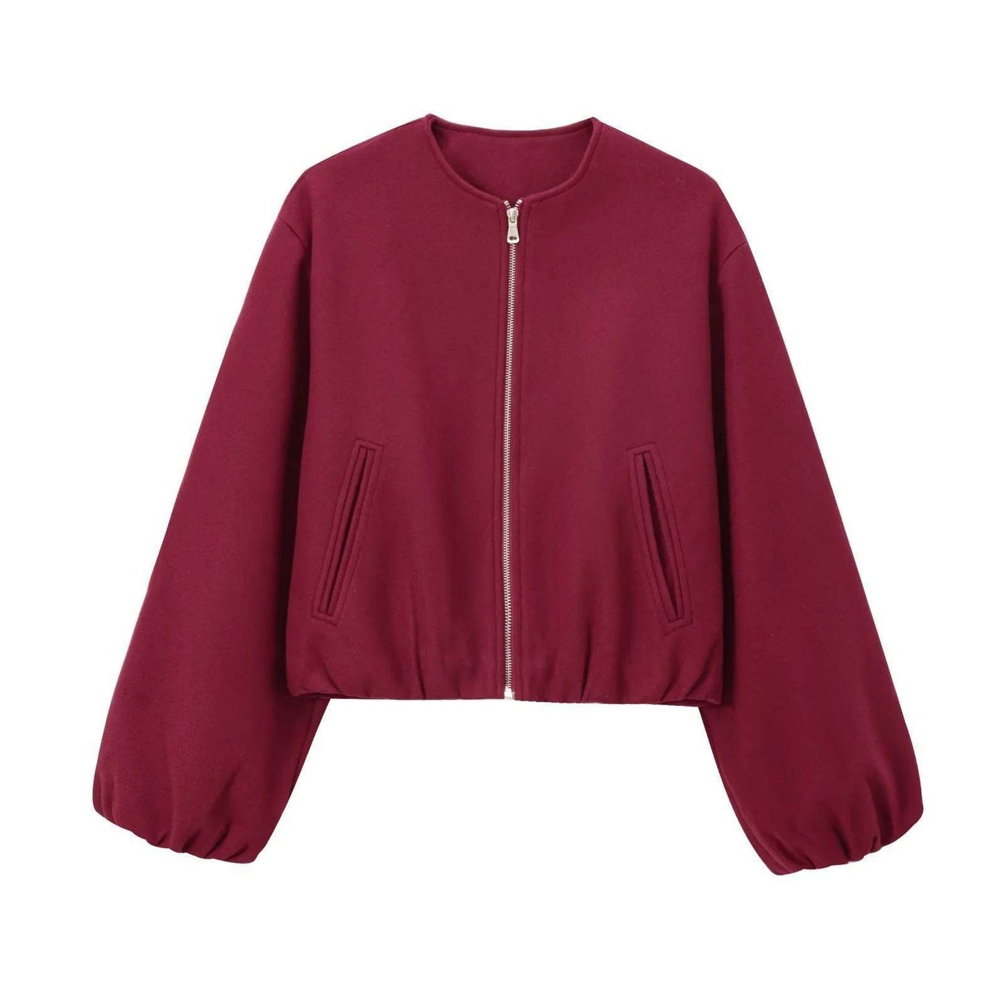 Buycenter European & American Fashion Bomber Jacket - Soft Polyester Coat - Buy Center