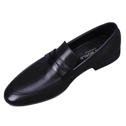 Men's Cowhide Leather Shoes - Premium Formal Footwear for 2025 - Buy Center