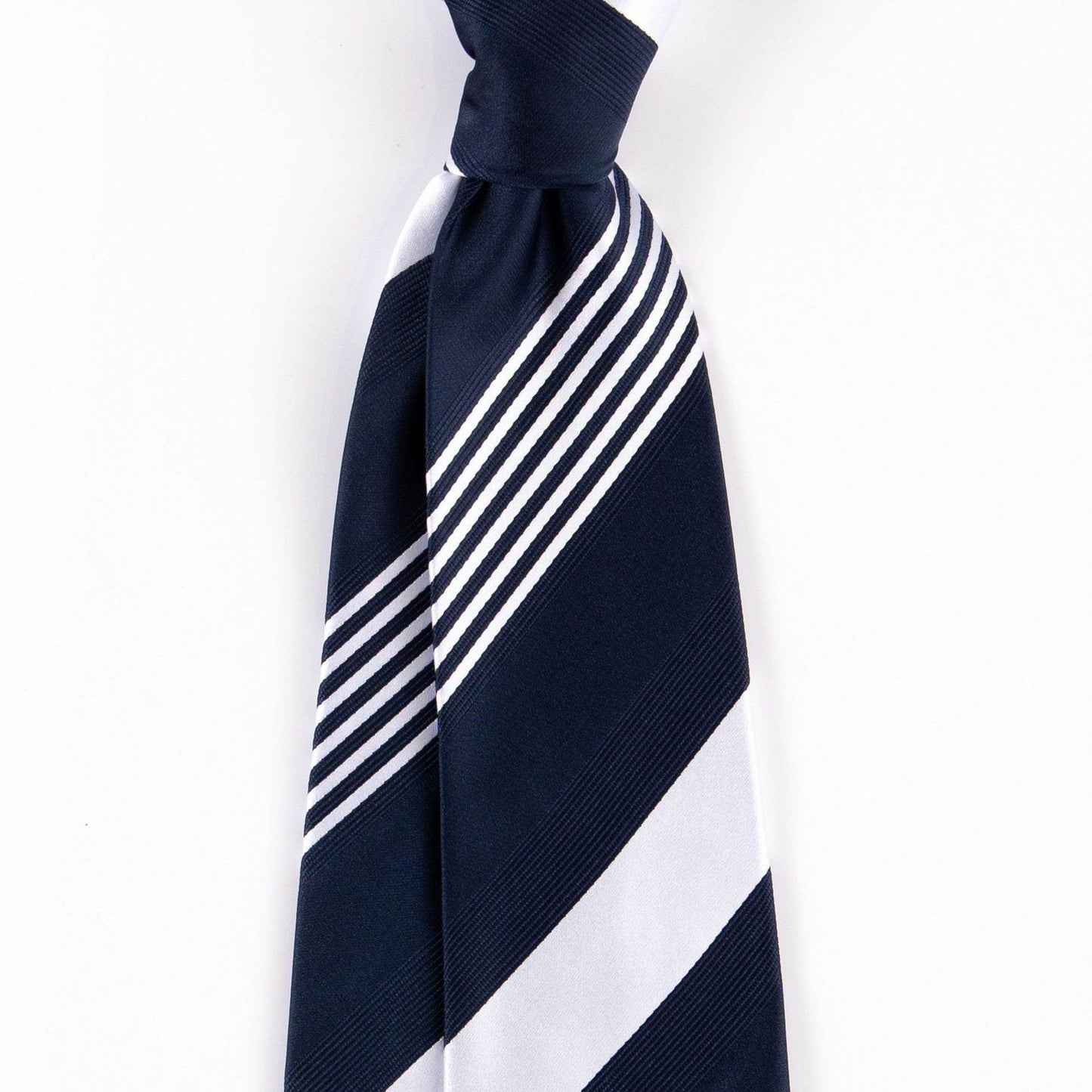 Men's Casual Twill Tie - Stylish Striped Design for Versatile Wear - Buy Center