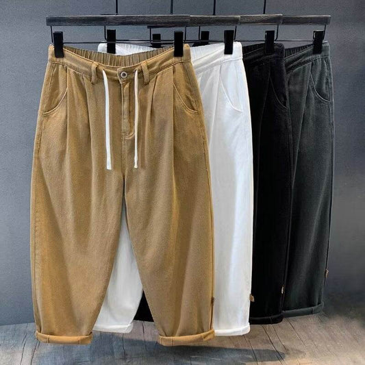 Men's Plus Size Harem Pants - Comfortable Loose Fit for Any Occasion - Buy Center