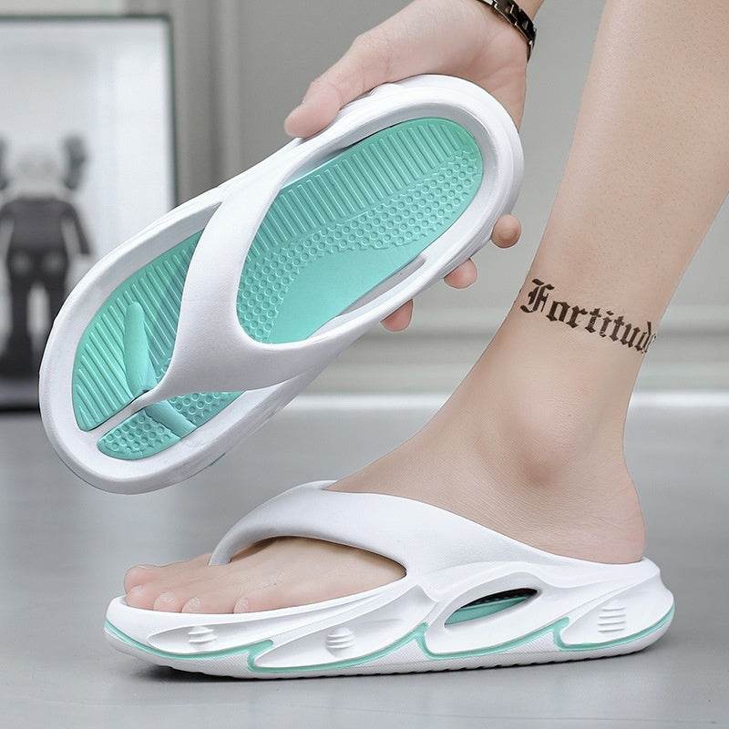Summer Platform Slip-On Slippers for Men - Lightweight Casual Footwear - Buy Center