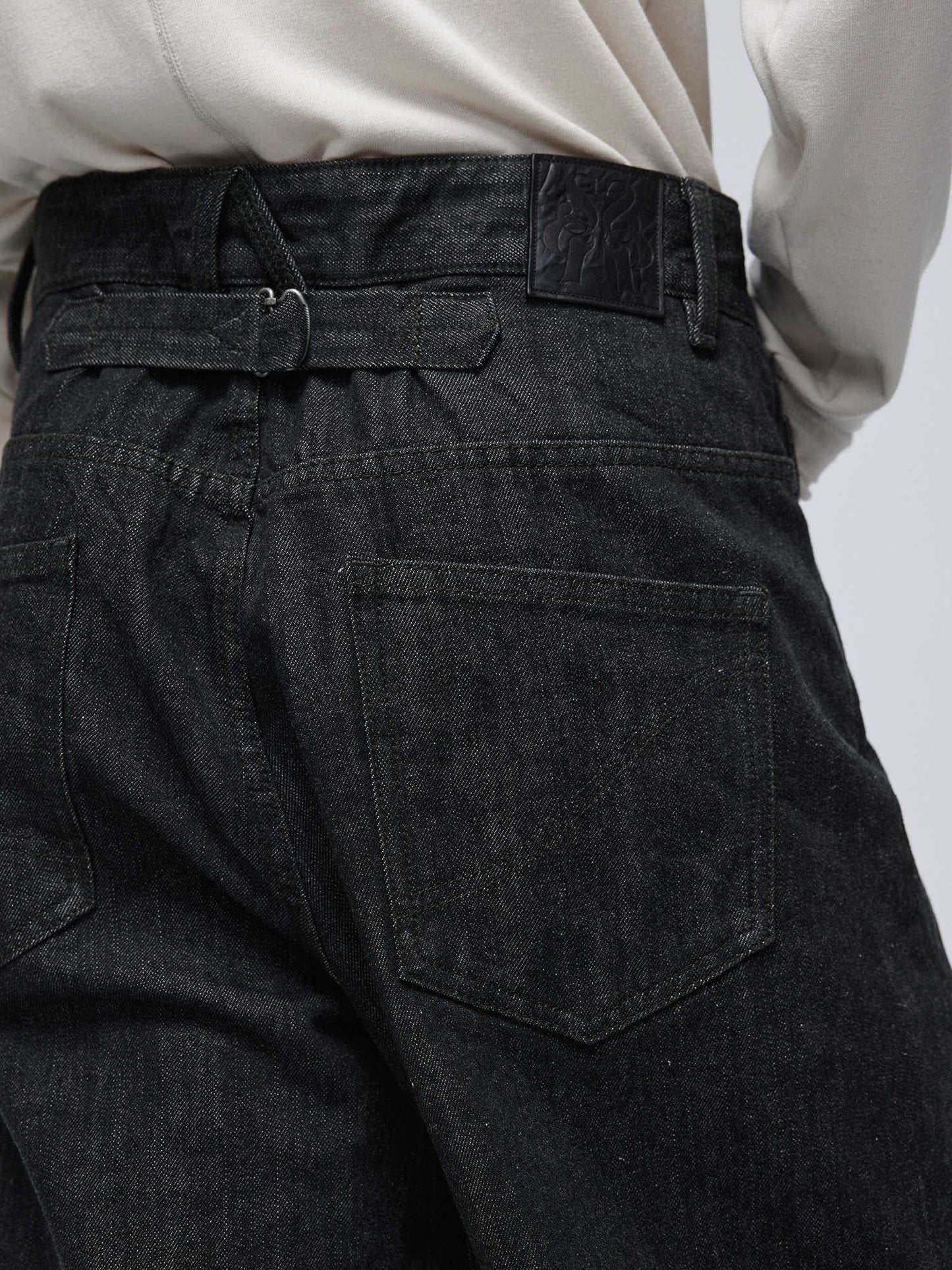 Men's Primary Red Ear Jeans - Mid-High Waist 100% Cotton Denim - Buy Center