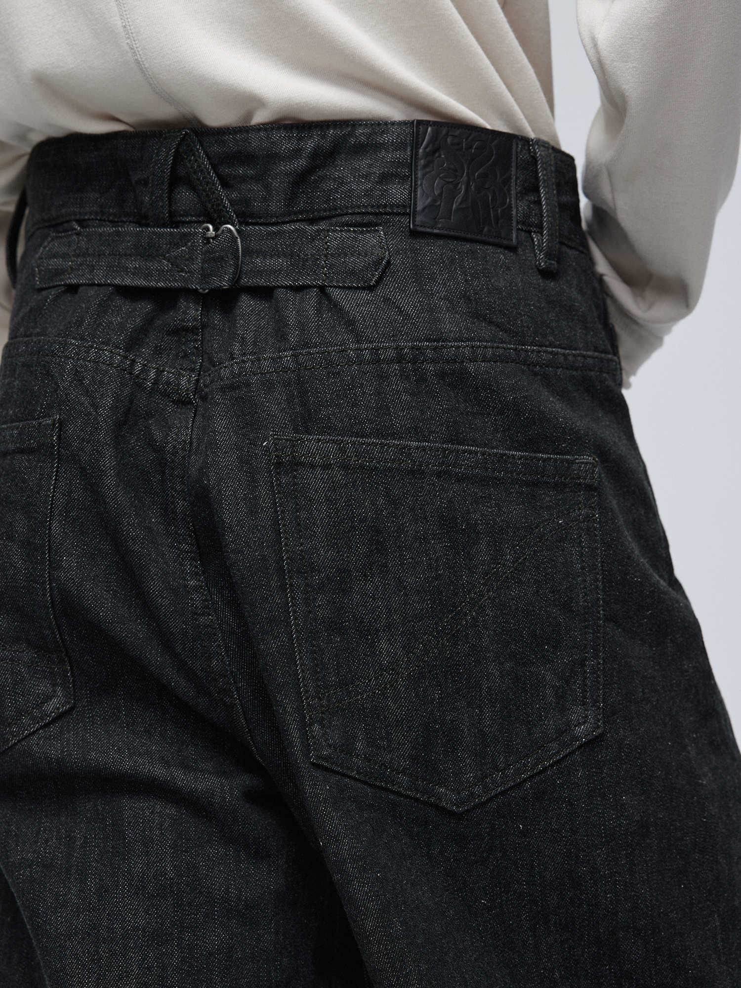 Men's Primary Red Ear Jeans - Mid-High Waist 100% Cotton Denim - Buy Center