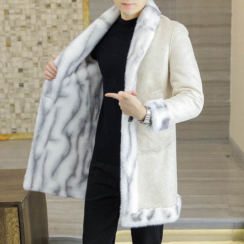 Men's Mink Coat - Trendy Winter Fur for Style & Exceptional Warmth - Buy Center