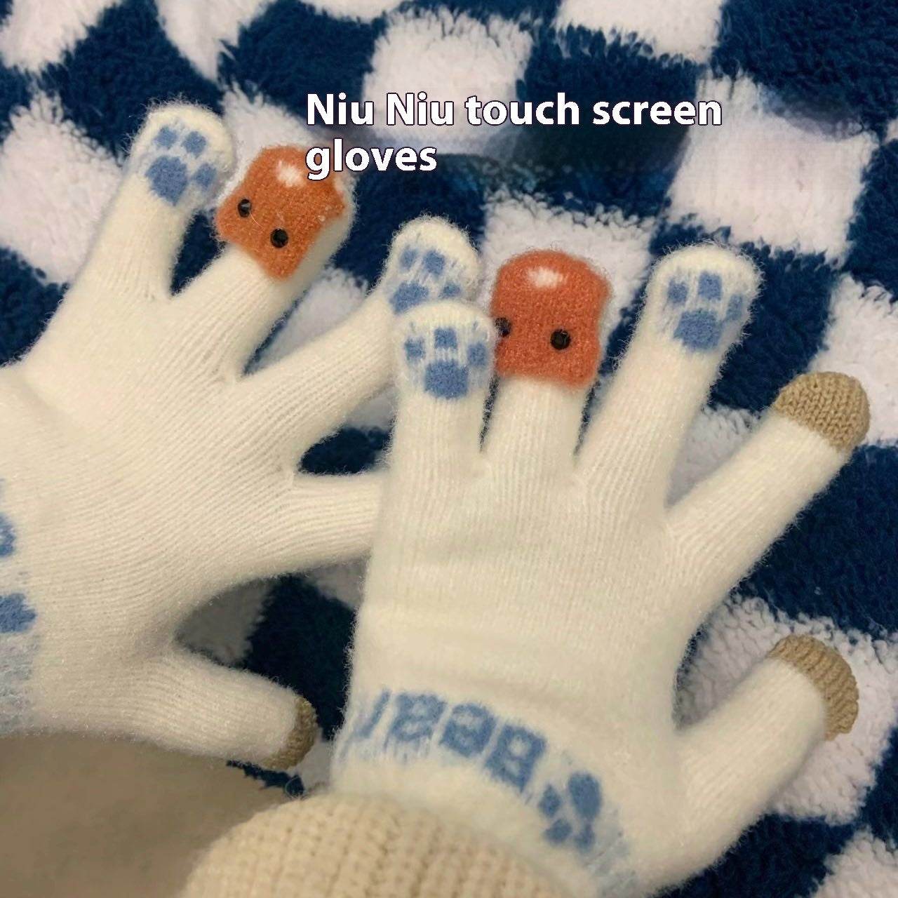 Fleece-Lined Women's Touch Screen Gloves - Cozy and Stylish Winter Accessory - Buy Center