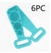 Premium Bath Towel Silicone Rubbing Back Towel - Double-Sided Comfort - Buy Center