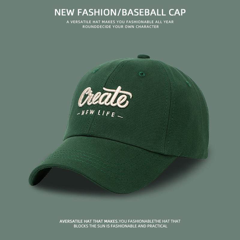 Korean Cotton Women's Hat - Adjustable & Stylish for Year-Round Wear - Buy Center