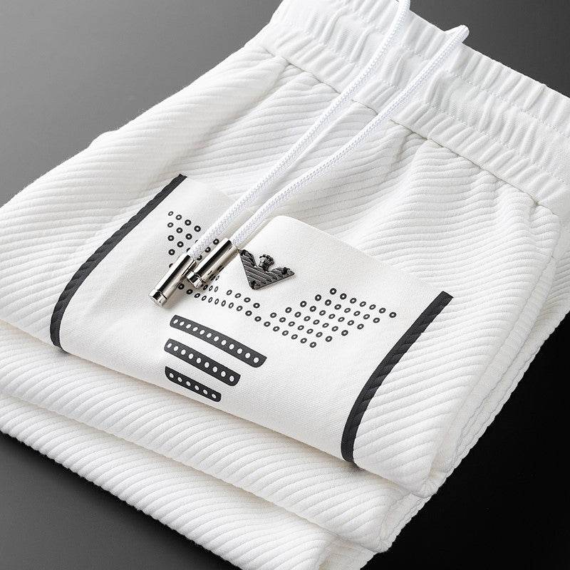 Twill Stretch White Harem Pants for Men - Stylish 2XL-4XL Fashion - Buy Center