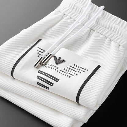 Twill Stretch White Harem Pants for Men - Stylish 2XL-4XL Fashion - Buy Center