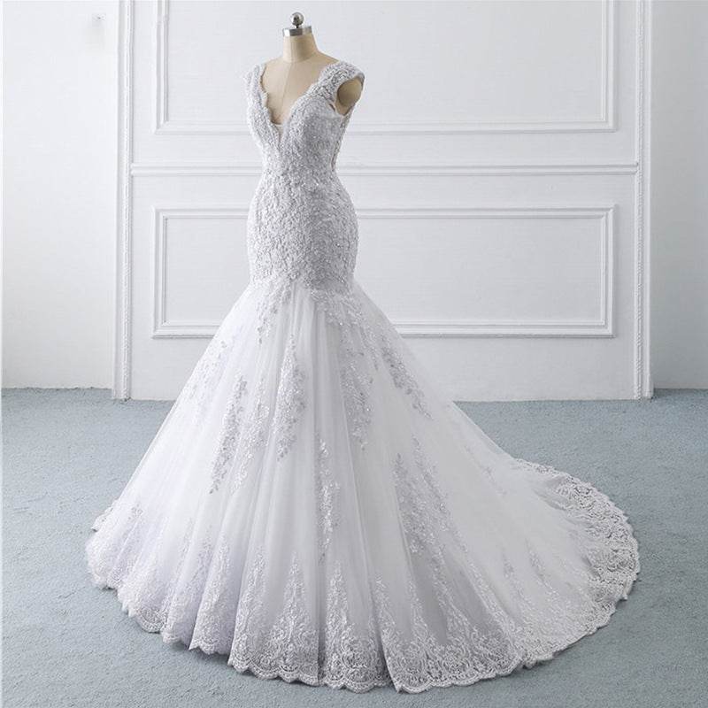 Luxury Mermaid Wedding Dress - Sexy Fishtail Design for Modern Brides - Buy Center