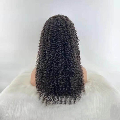 Jerry Curly 13x4 Lace Front Wig - Soft Dyeable Human Hair for Ladies - Buy Center