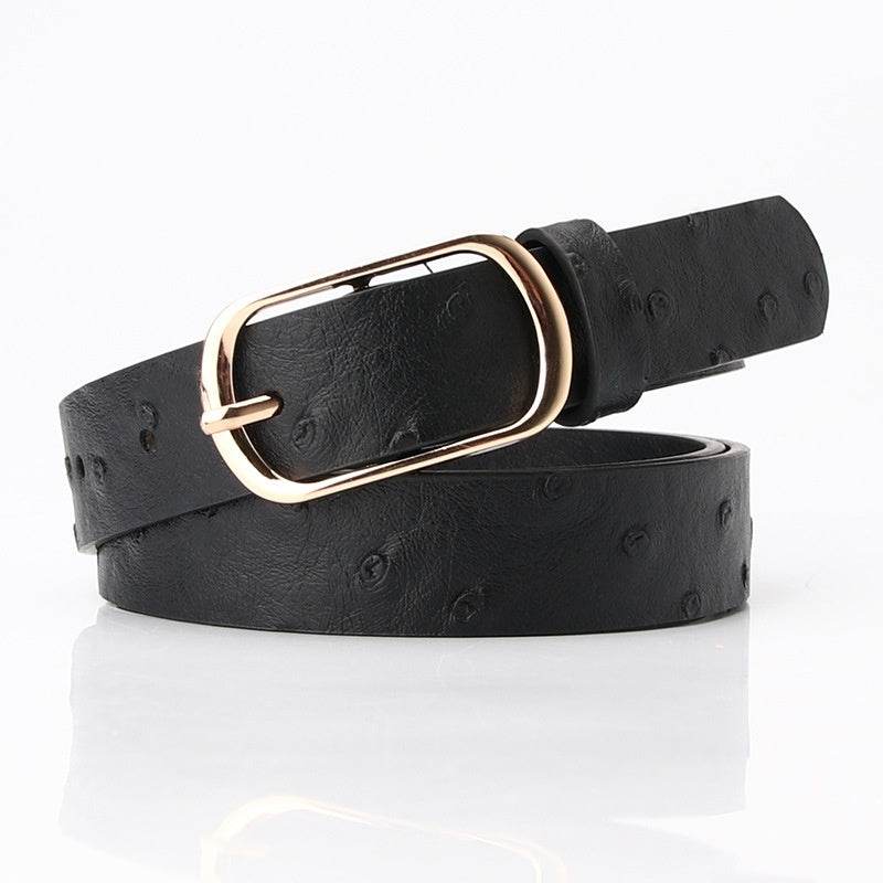 Fashion All-Matching Women's Belt - Durable Pin Buckle, Stylish Colors - Buy Center