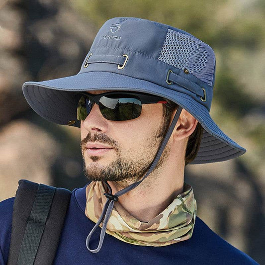 Buycenter Summer Mesh Fishing Hat - Breathable Outdoor Cap for Travel - Buy Center