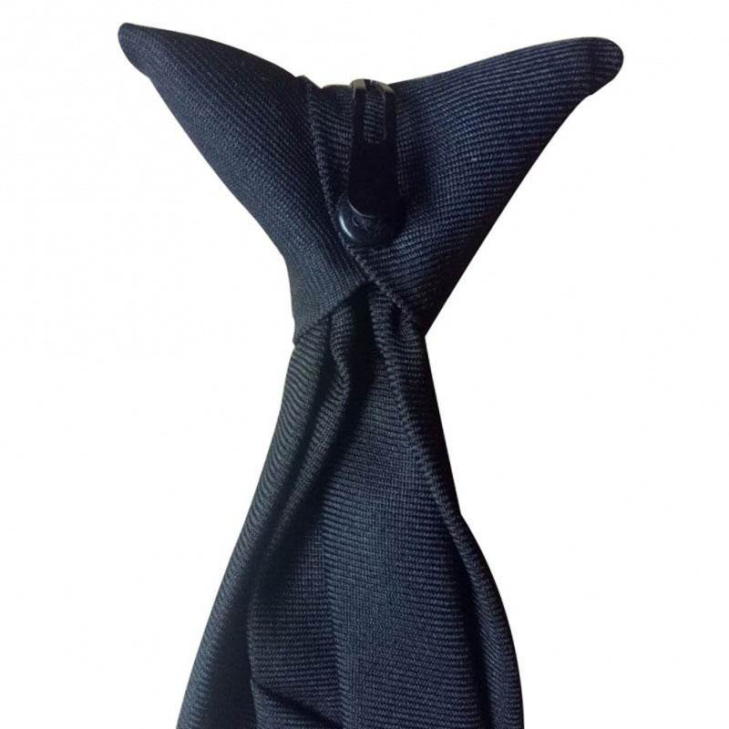 Security Check Tie - Premium Black Arrow Design for Weddings & Funerals - Buy Center