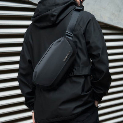 Men's Functional Messenger Bag - Trendy One-Shoulder Style for Urban Adventures - Buy Center