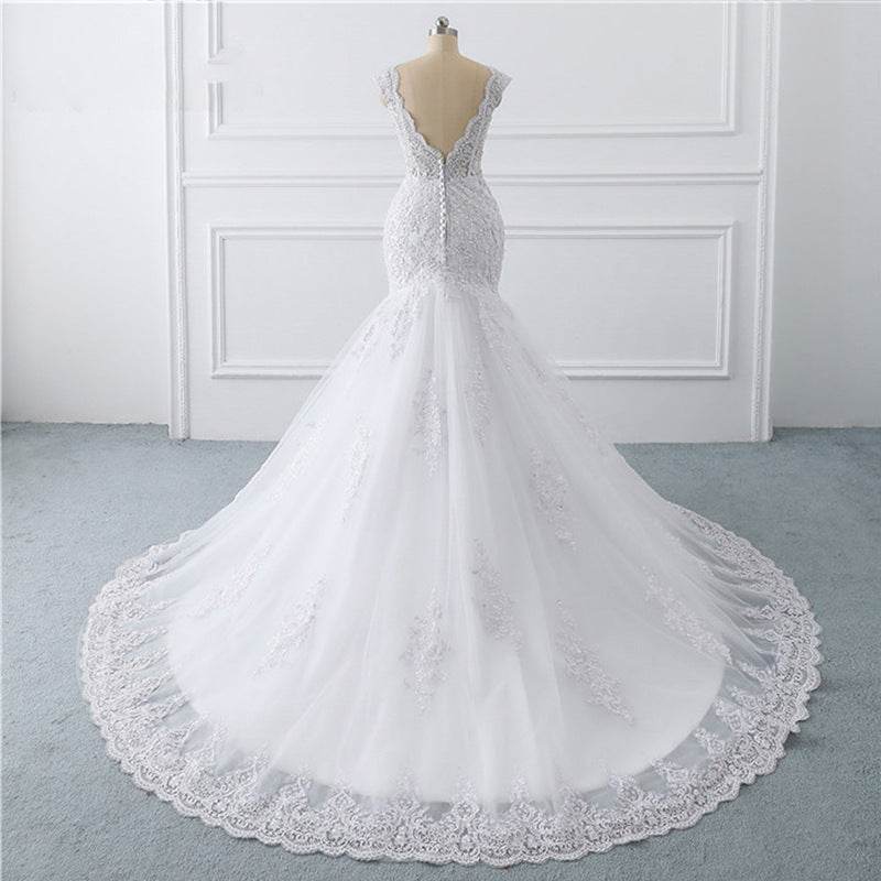 Luxury Mermaid Wedding Dress - Sexy Fishtail Design for Modern Brides - Buy Center