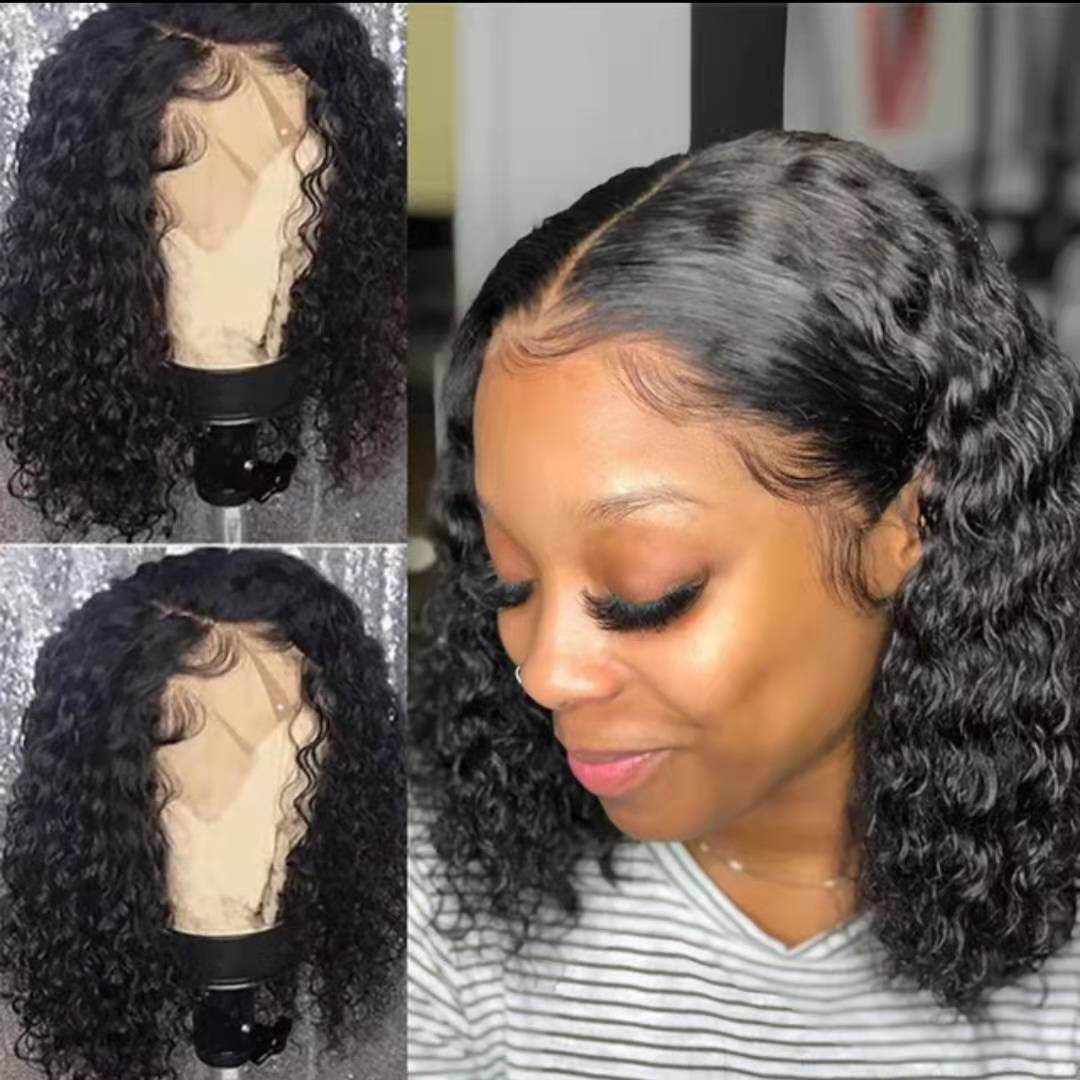 Women's Short Curly African Hair Wig - Stylish Versatile High-Temperature Fiber - Buy Center