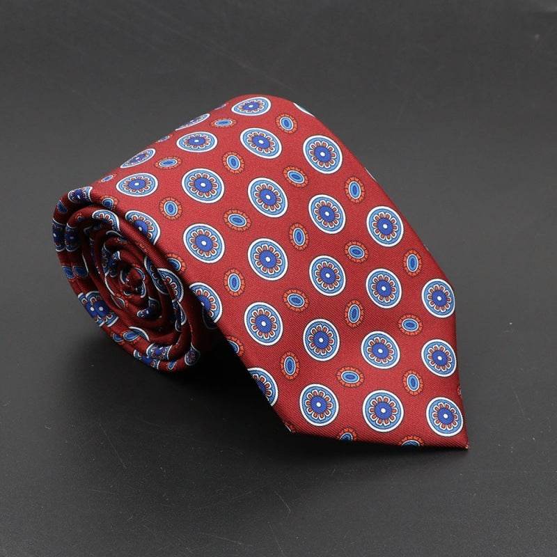 Super Soft Bohemian Silk Ties - Stylish 75mm Neckties for Any Occasion - Buy Center